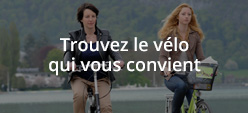 Trouvez le vélo qui vous convient